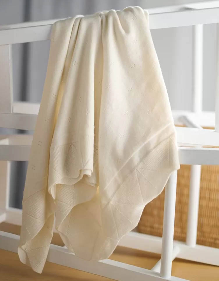 Seraphine Couverture gaufrée pour bébé – Gris beige | < Cadeau Bébé | Vêtements d'allaitement