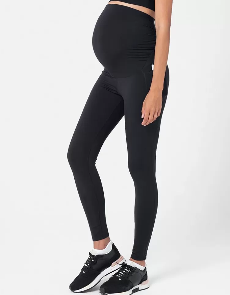 Seraphine Legging grossesse sport – Noir | < Leggings et collants | Pantalons et jupes