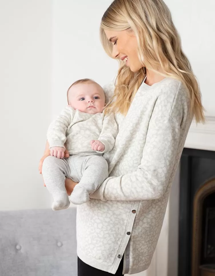 Seraphine Pulls Mama et Mini en coton – Imprimés animaliers | < CARIPOD™ | Cadeau Bébé