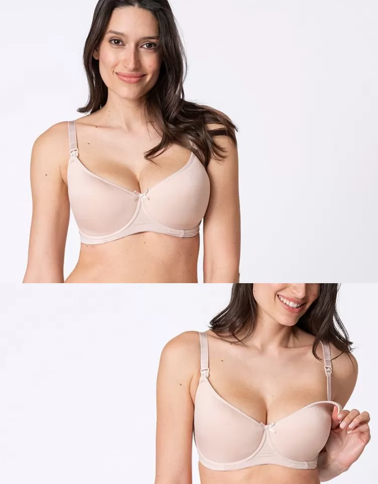 Seraphine Soutien-gorge allaitement - Nude   | < Vêtements d'allaitement | Soutien-gorge d'allaitement et Lingerie