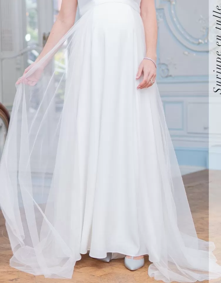 Seraphine Surjupe de mariée en tulle | < Robes de fêtes